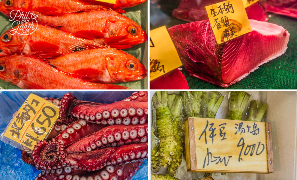 Tokyo_fish_for_sale_travel_review_and_video