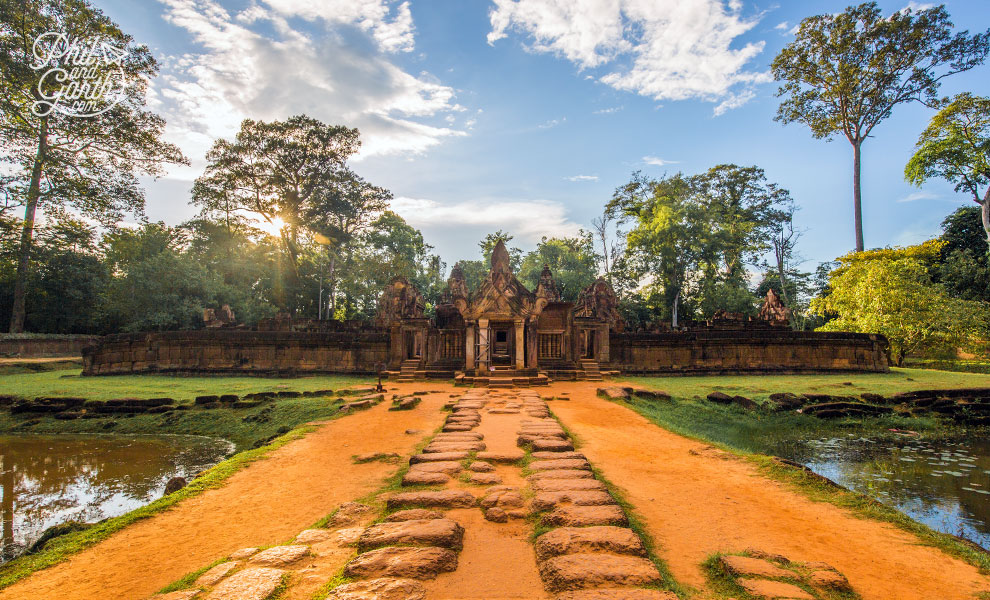 Stunning temple of Banteay Srei