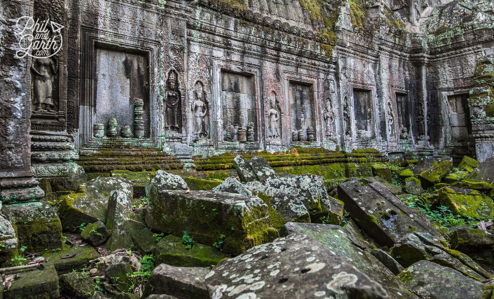 Moss covered ancient stones