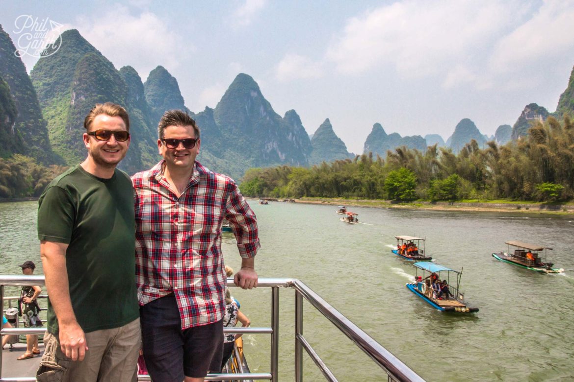 Li River Boat Cruise from Guilin to Yangshuo - Phil and Garth