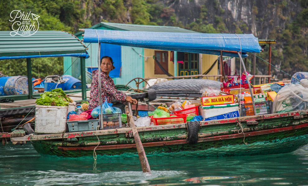 You can't escape those hawker ladies!