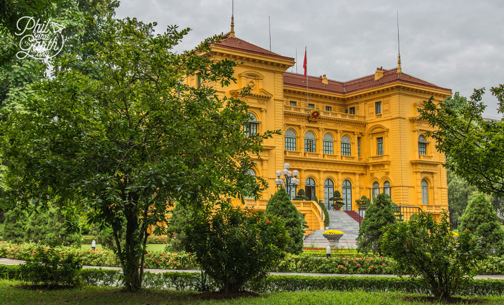 The Presidential Palace of the former General Governor of French Indochina