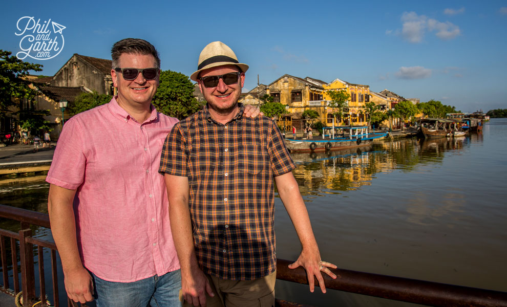 Phil and Garth in Hoi An