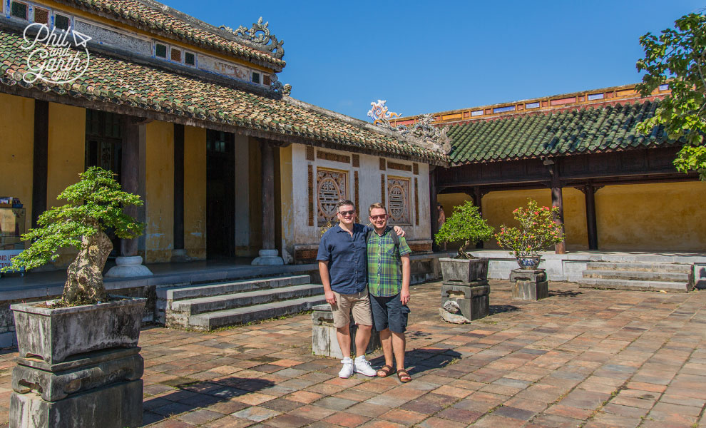 Garth and Phil in The Imperial Citadel