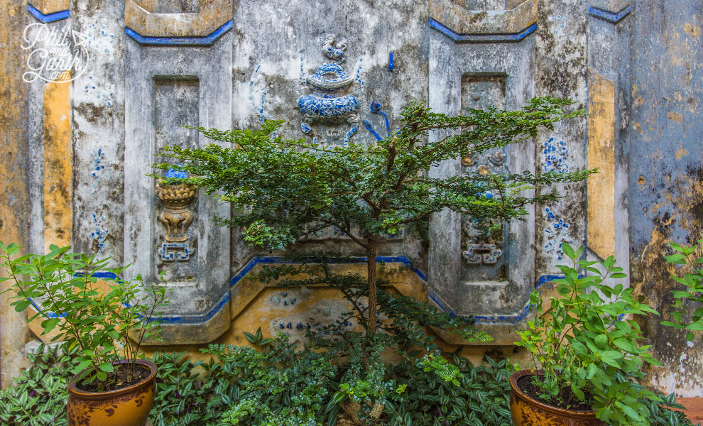 Inside the Tan Ky house