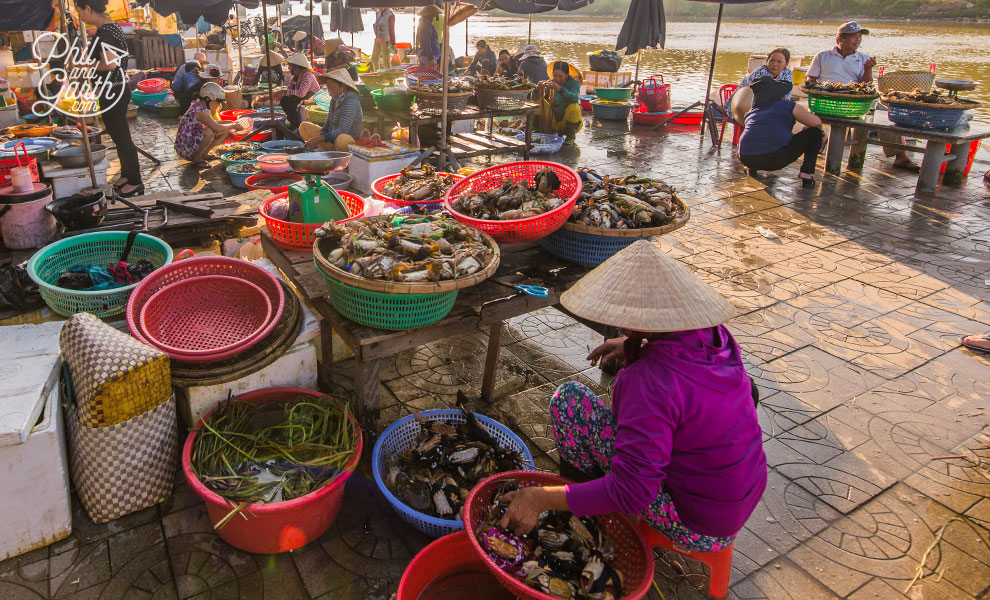 Hoi An's fish market