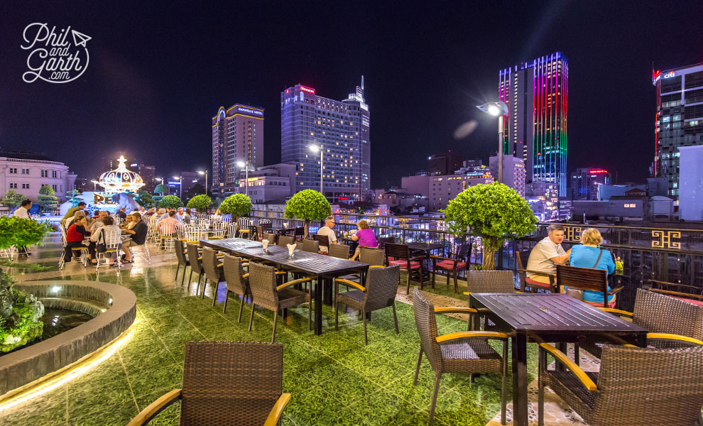 Rex Hotel's Rooftop Garden Bar