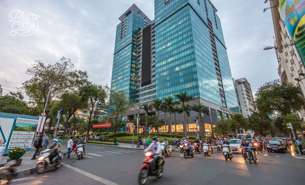 Contemporary looking Saigon