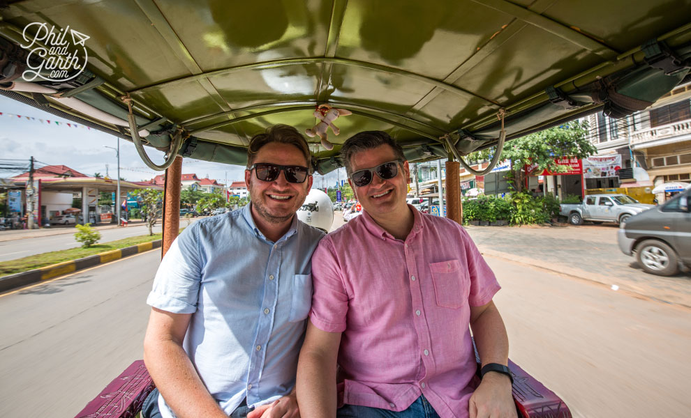 Garth & Phil in Siem Reap