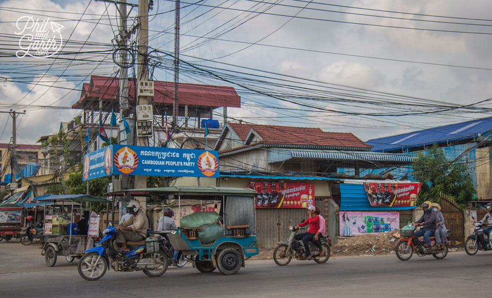 Sights from our tuk tuk ride