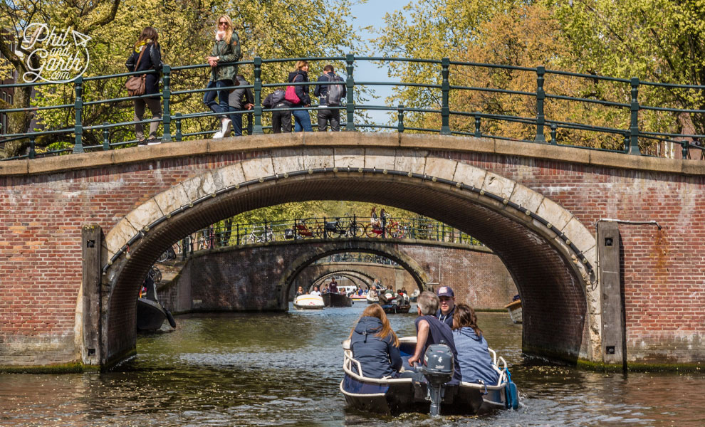 Phil and Garth - Travel guide to Amsterdam plus canal boat tour video