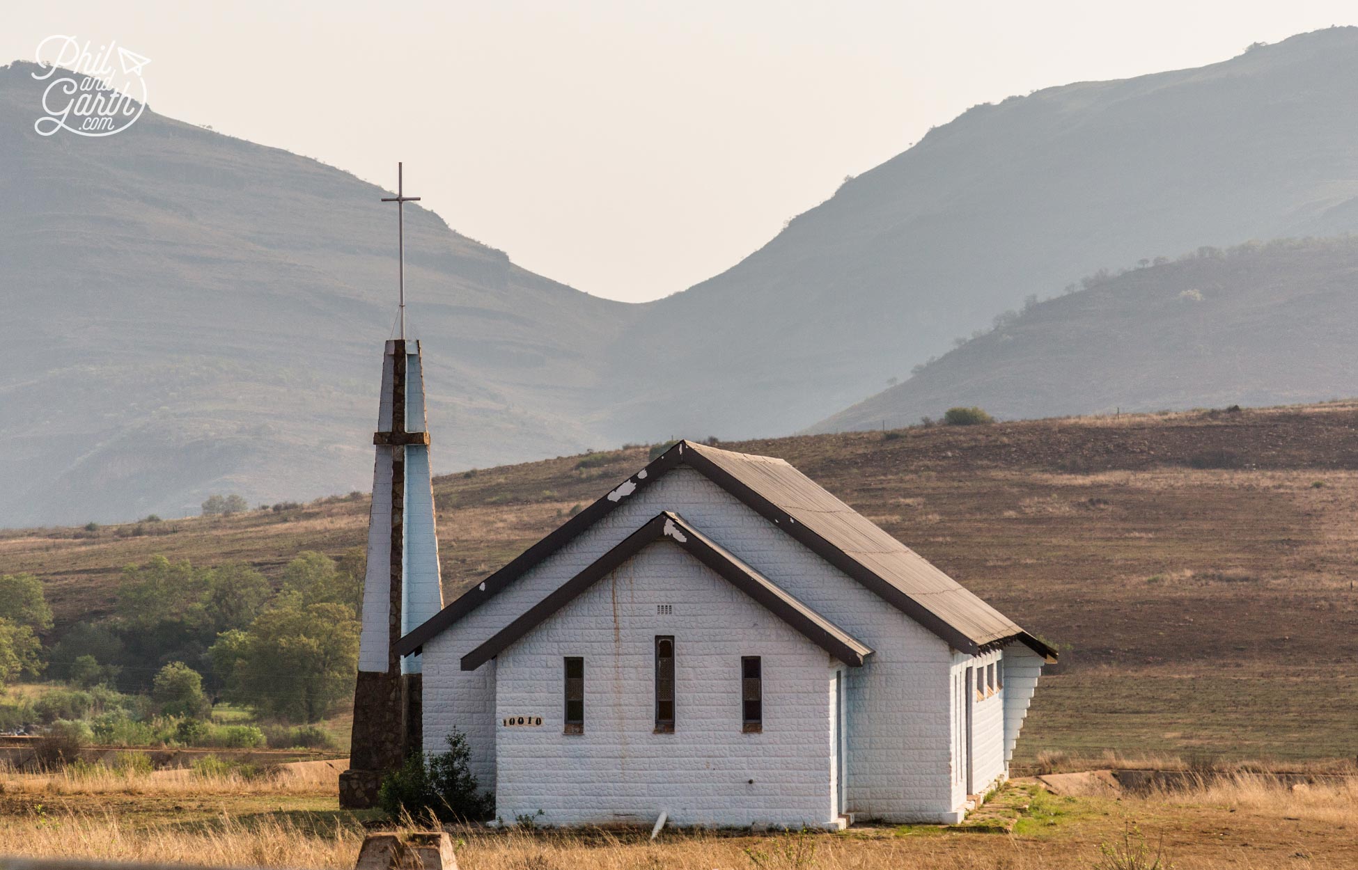 A lone church near God's Window