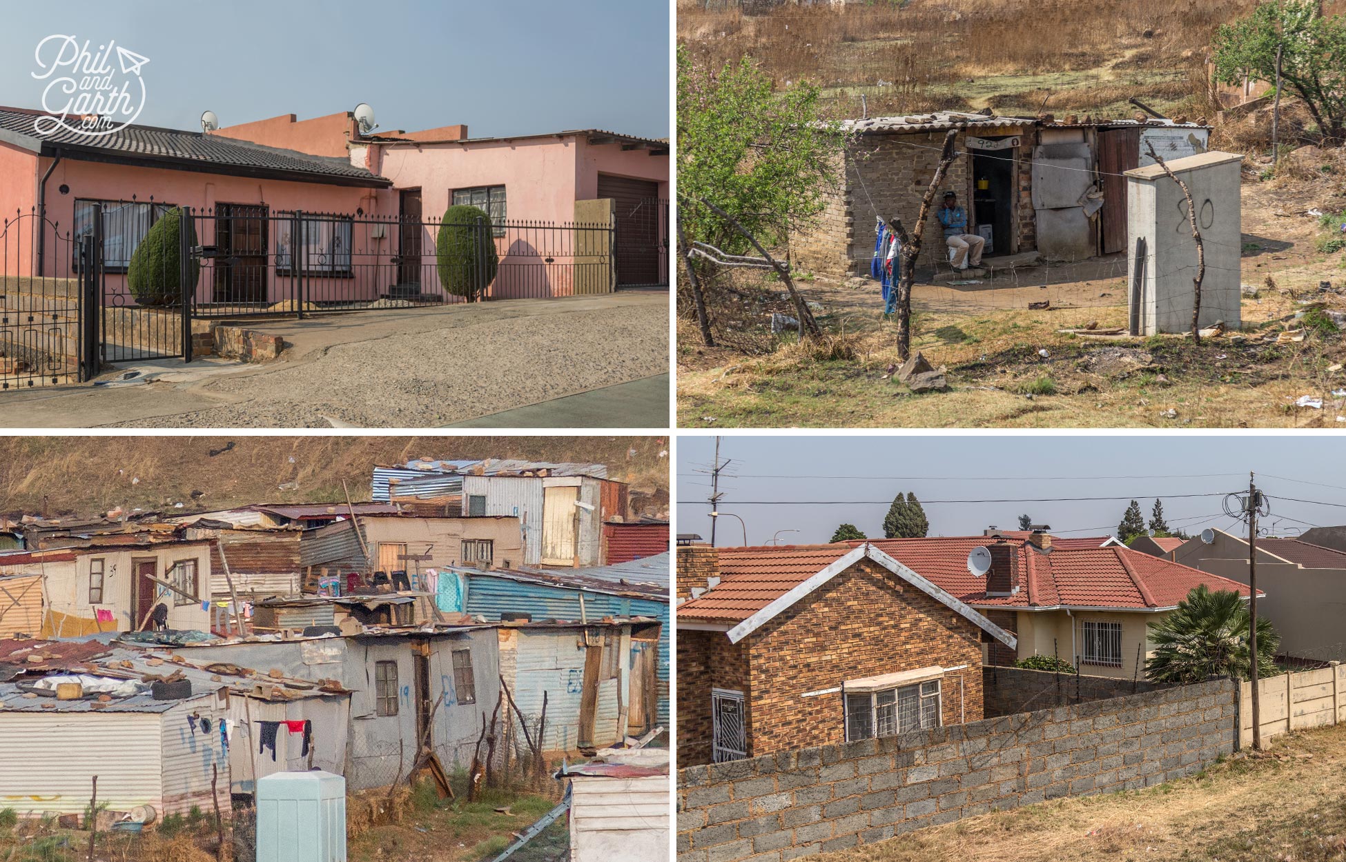 The housing division in Soweto