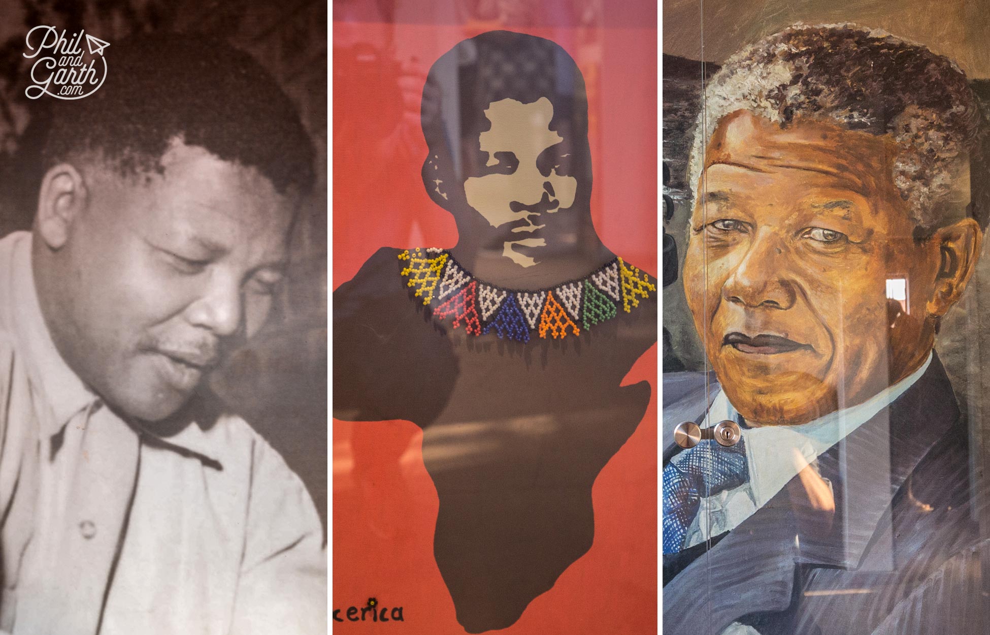 Images of Nelson Mandela in the home