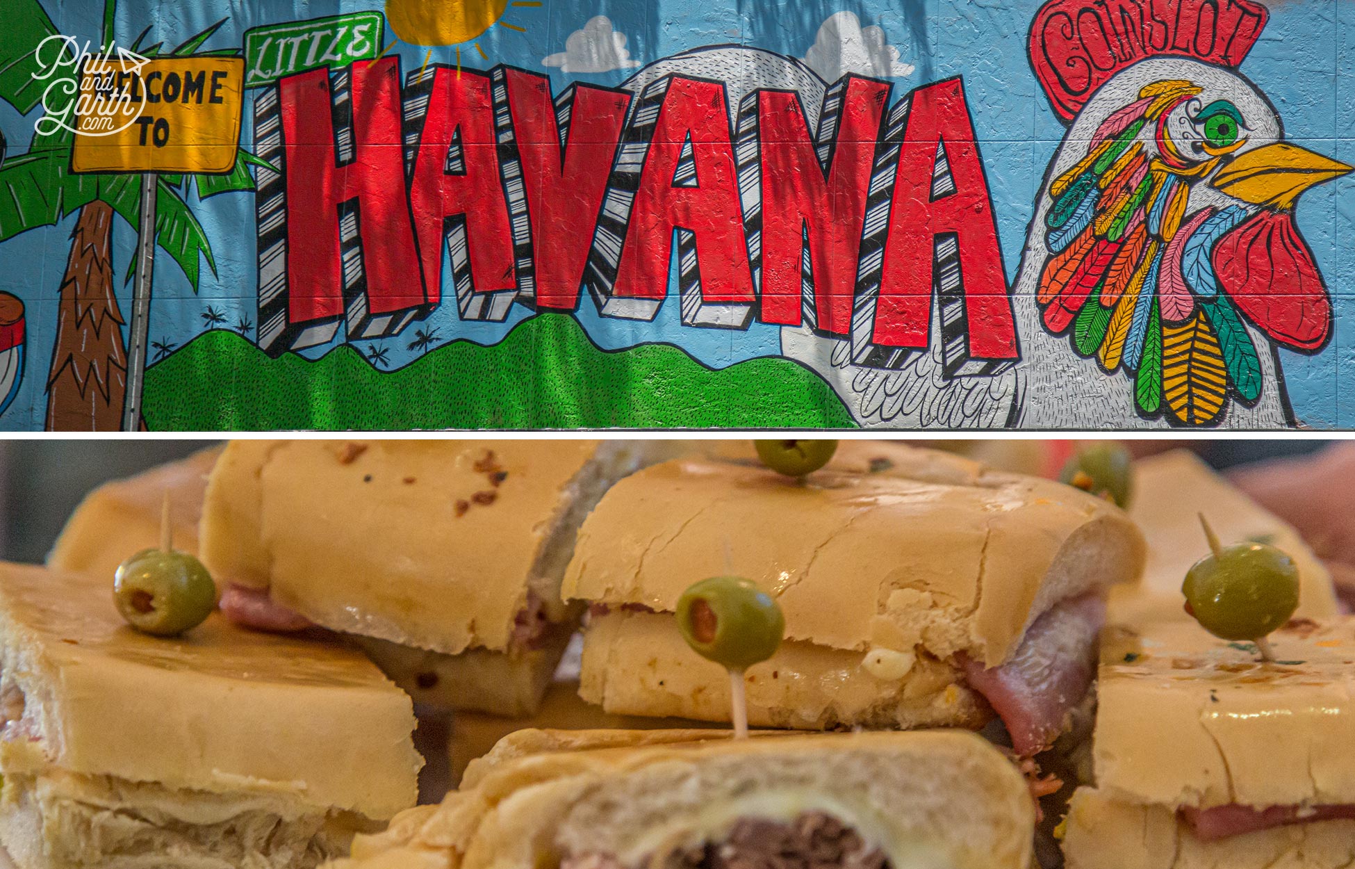 Cuban sandwiches in Little Havana