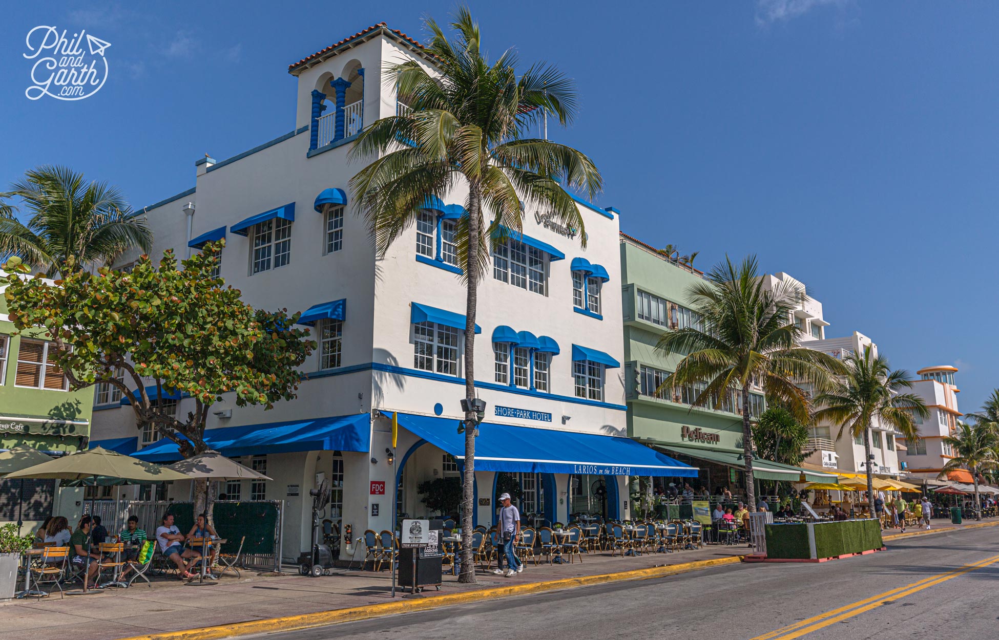 Glamorous Ocean Drive, Miami