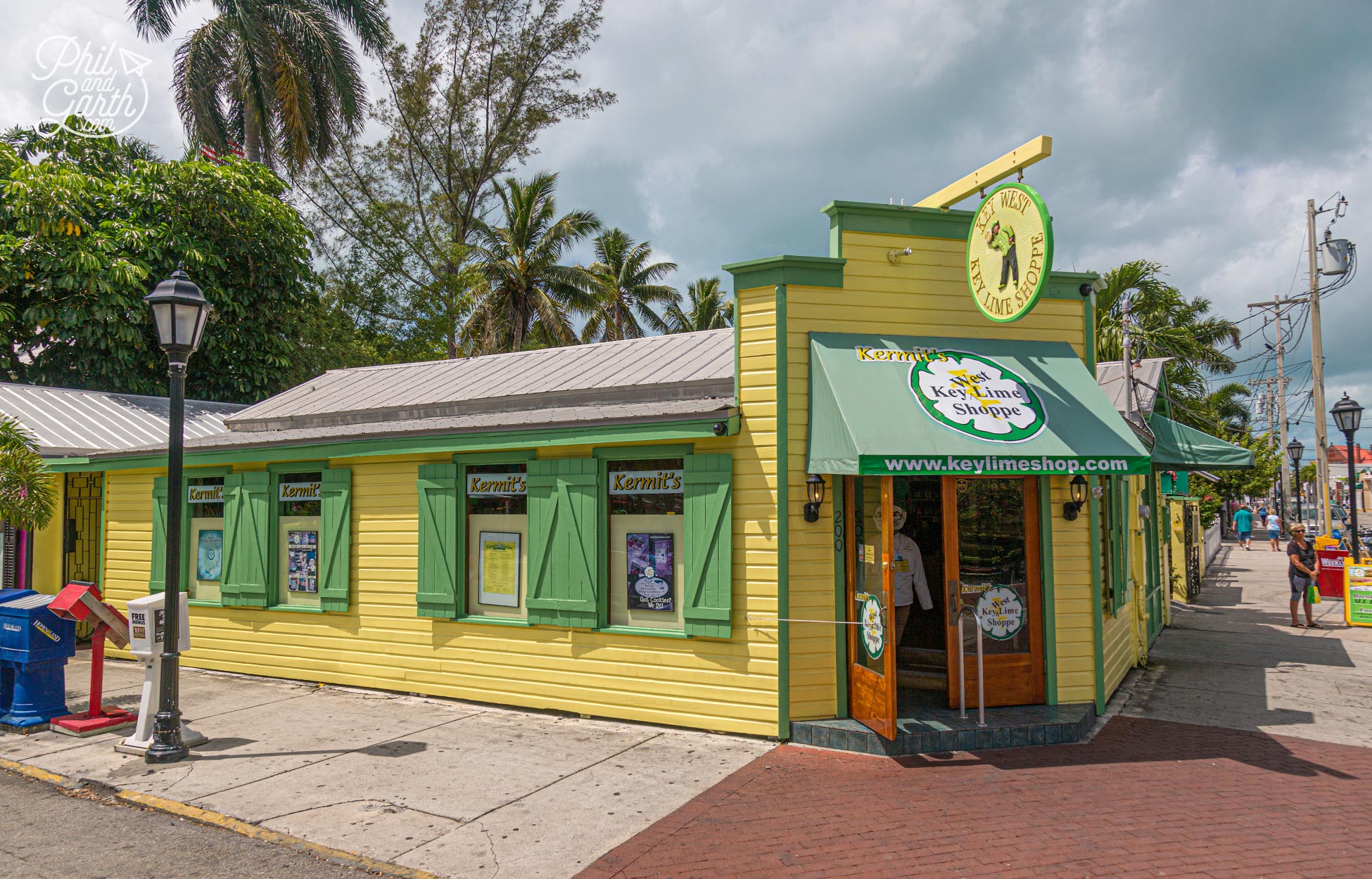 Great choice of key lime pies at Kermit's Kitchen (near the cruise terminal)