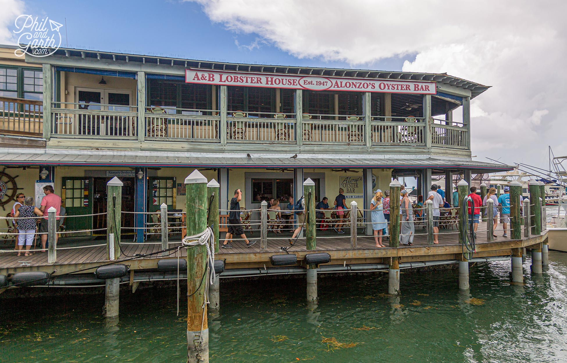 A&B Lobster House and Alonzo's Oyster Bar on the Historic Seaport