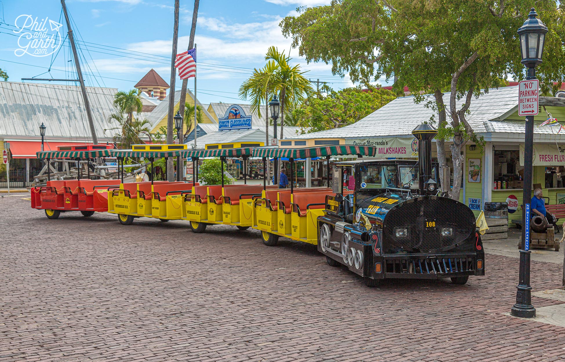 The smaller Conch Tour Train for getting around the Old Town if you don't fancy walking