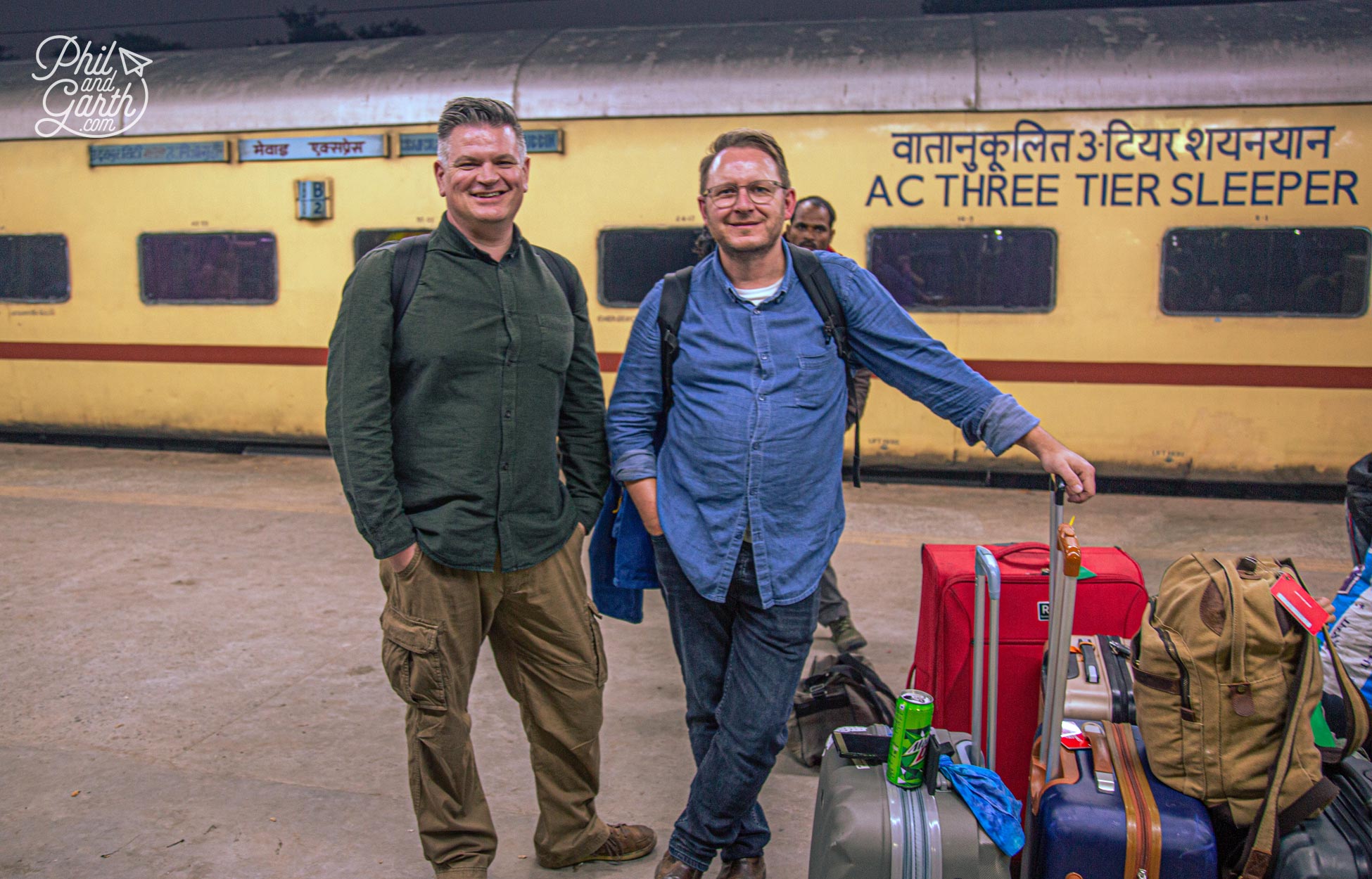 Survival Guide To Indian Railways Sleeper Trains - Phil and Garth