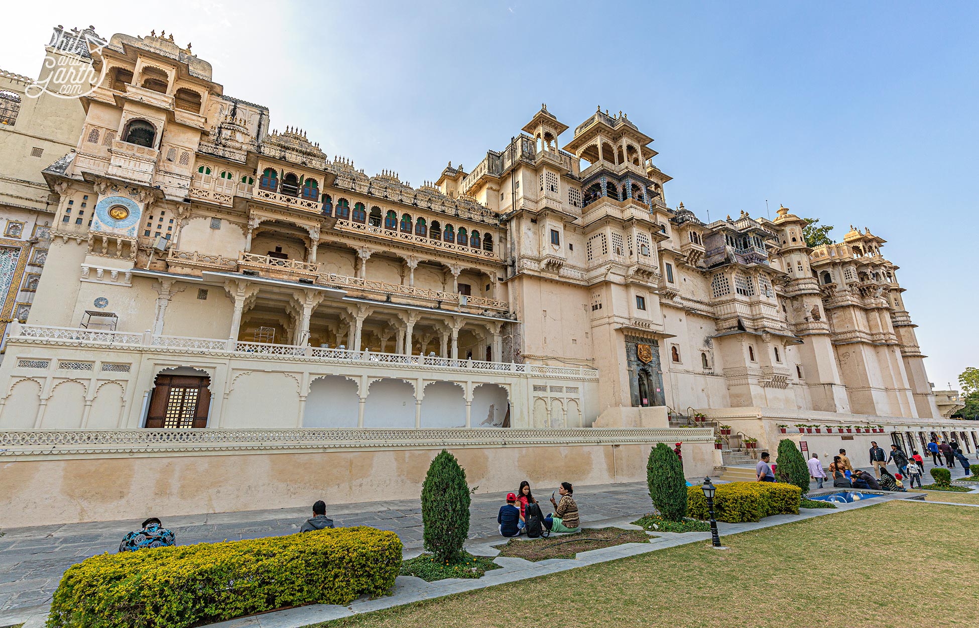The incredibly beautiful City Palace - The must see attraction of Udaipur