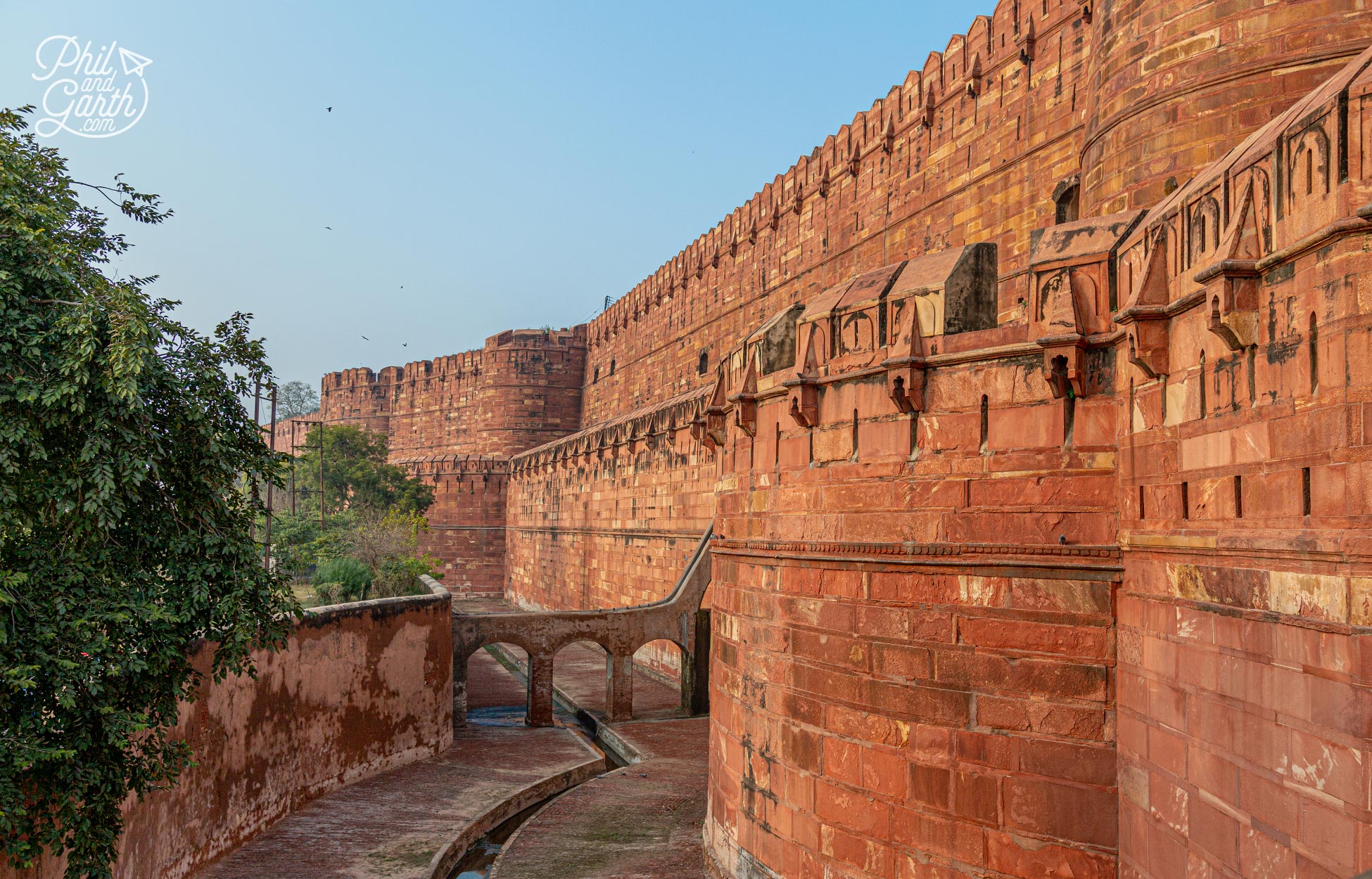 Part of the fort is still used by the Indian Army and is off limits to the public