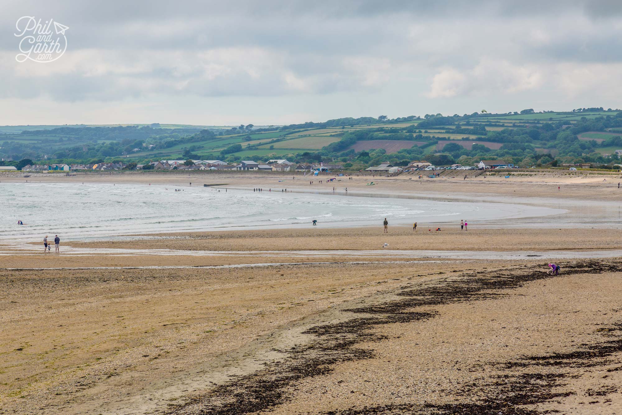 Marazion Beach, Cornwall England