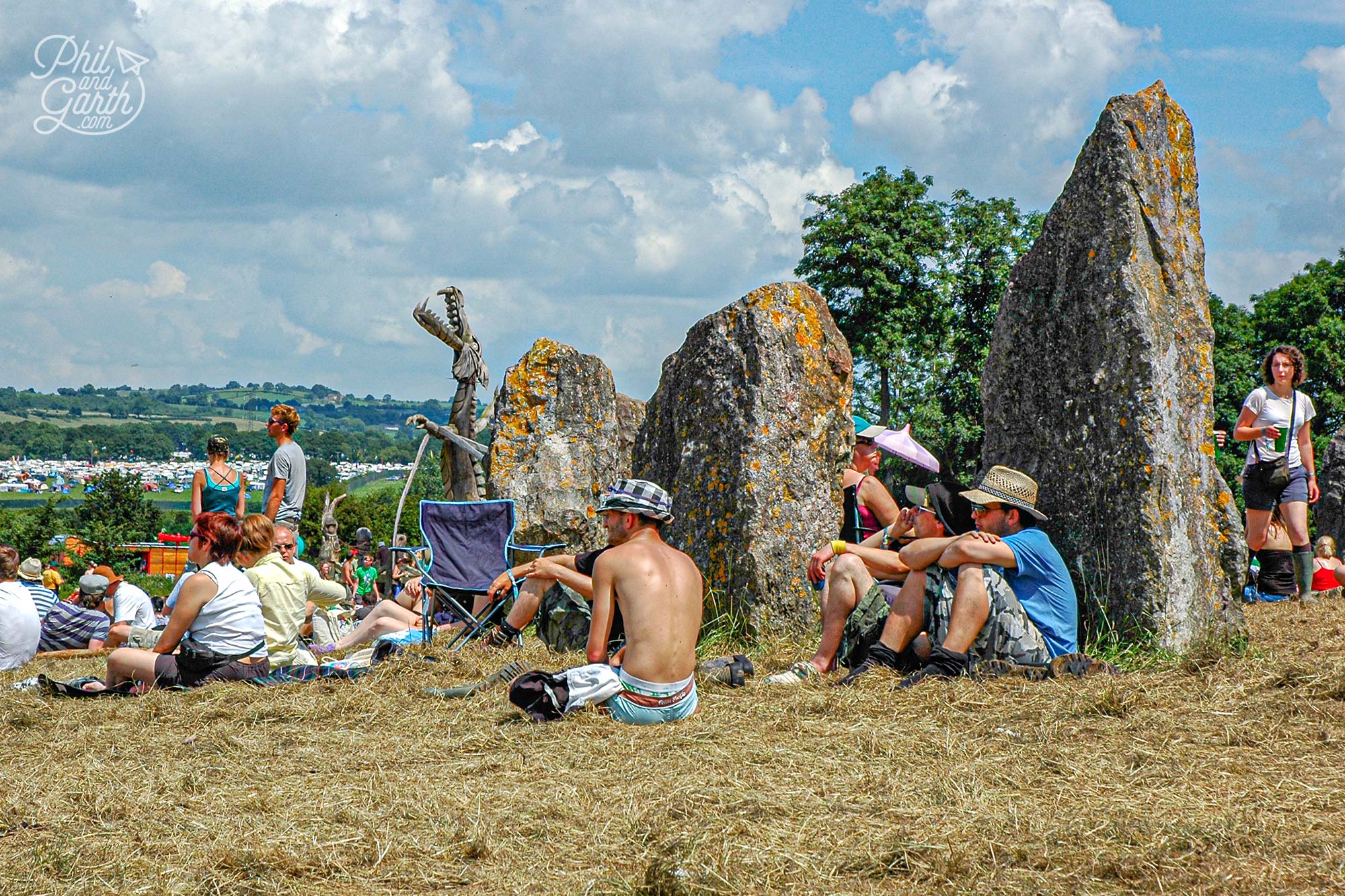 Seek solace with a quiet moment by the Stone Circle