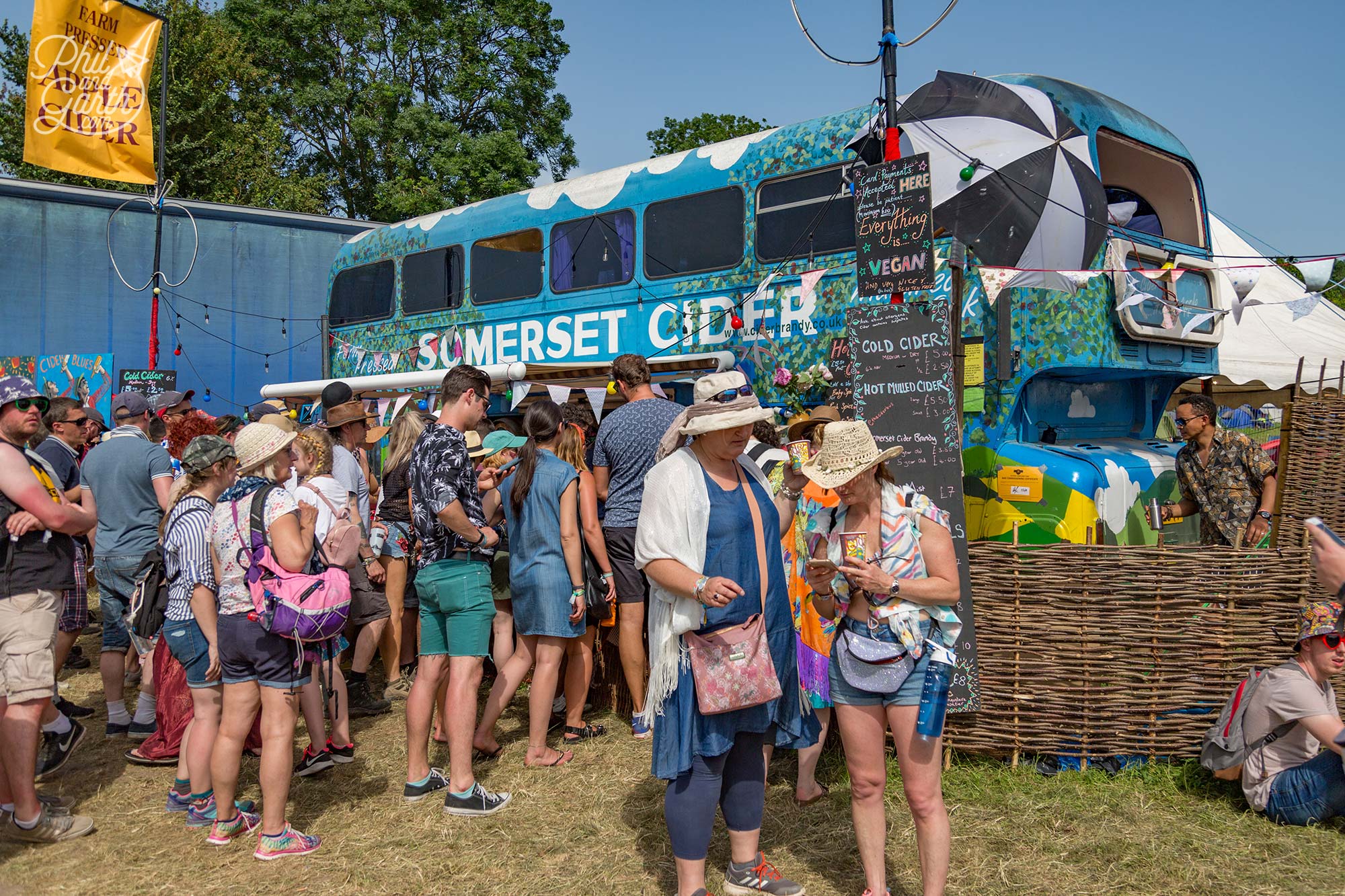 The Somerset Cider bus is always popular