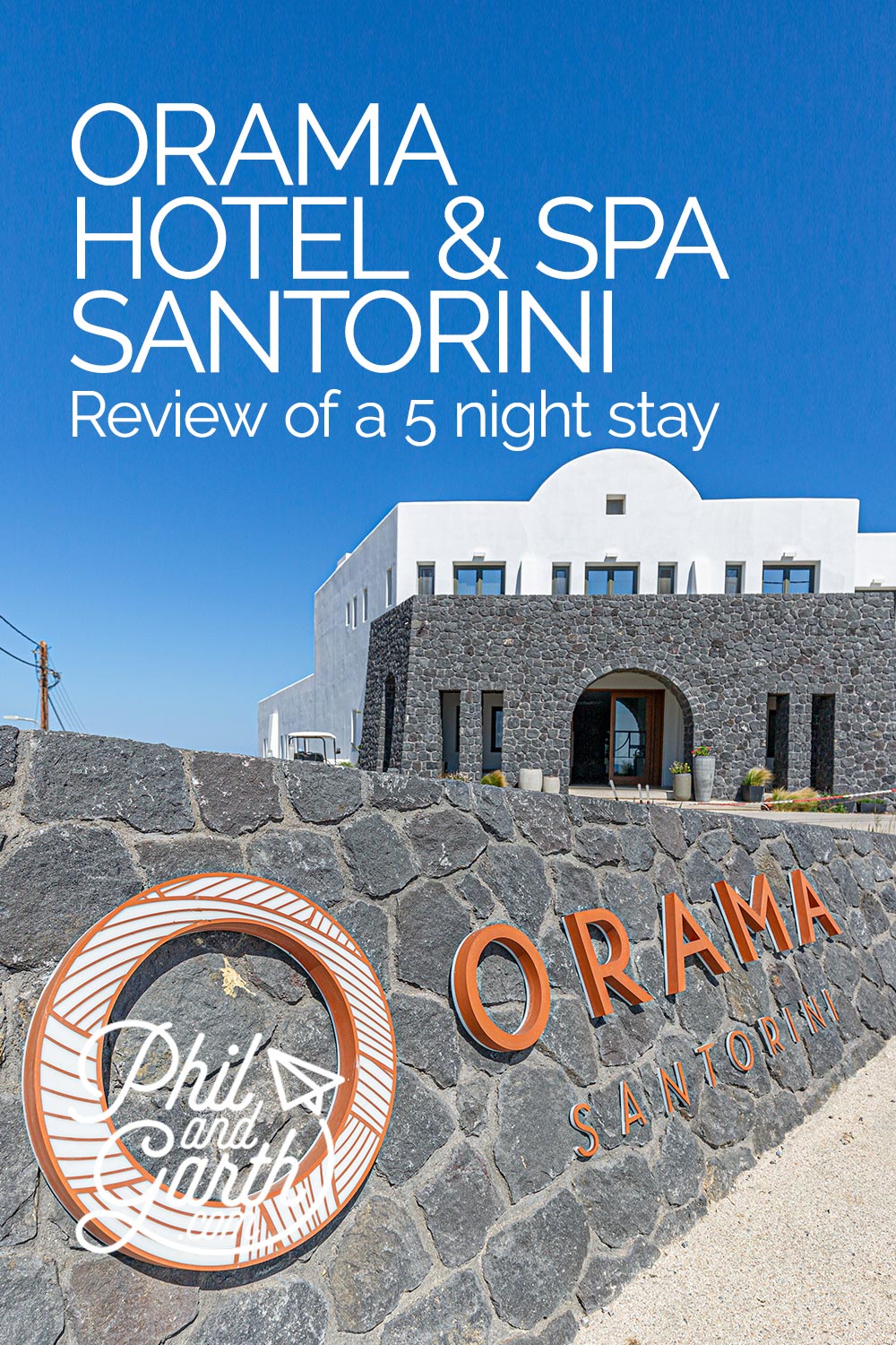 Orama Hotel Santorini travel blog review