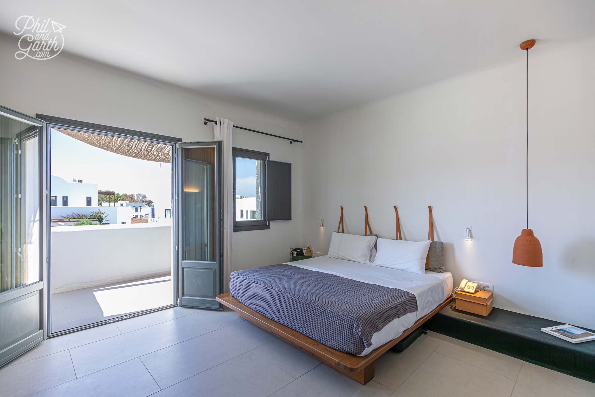 Superior Double Room at the Orama Hotel Santorini