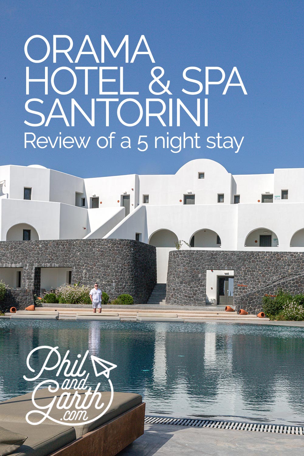 Travel blog to the Orama Hotel Santorini-review