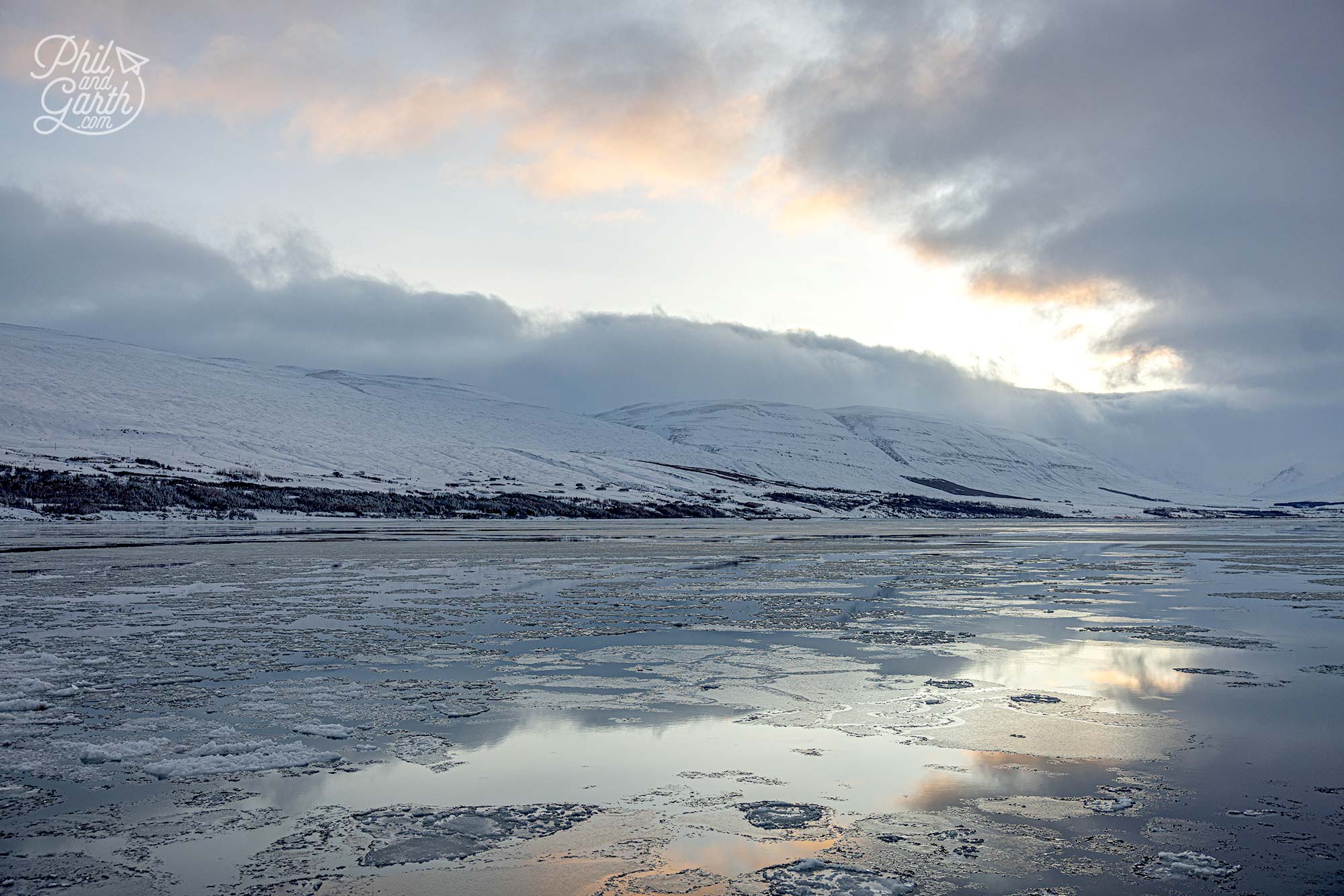 Akureyri is at the base of Eyjafjörður - the longest fjord in Iceland