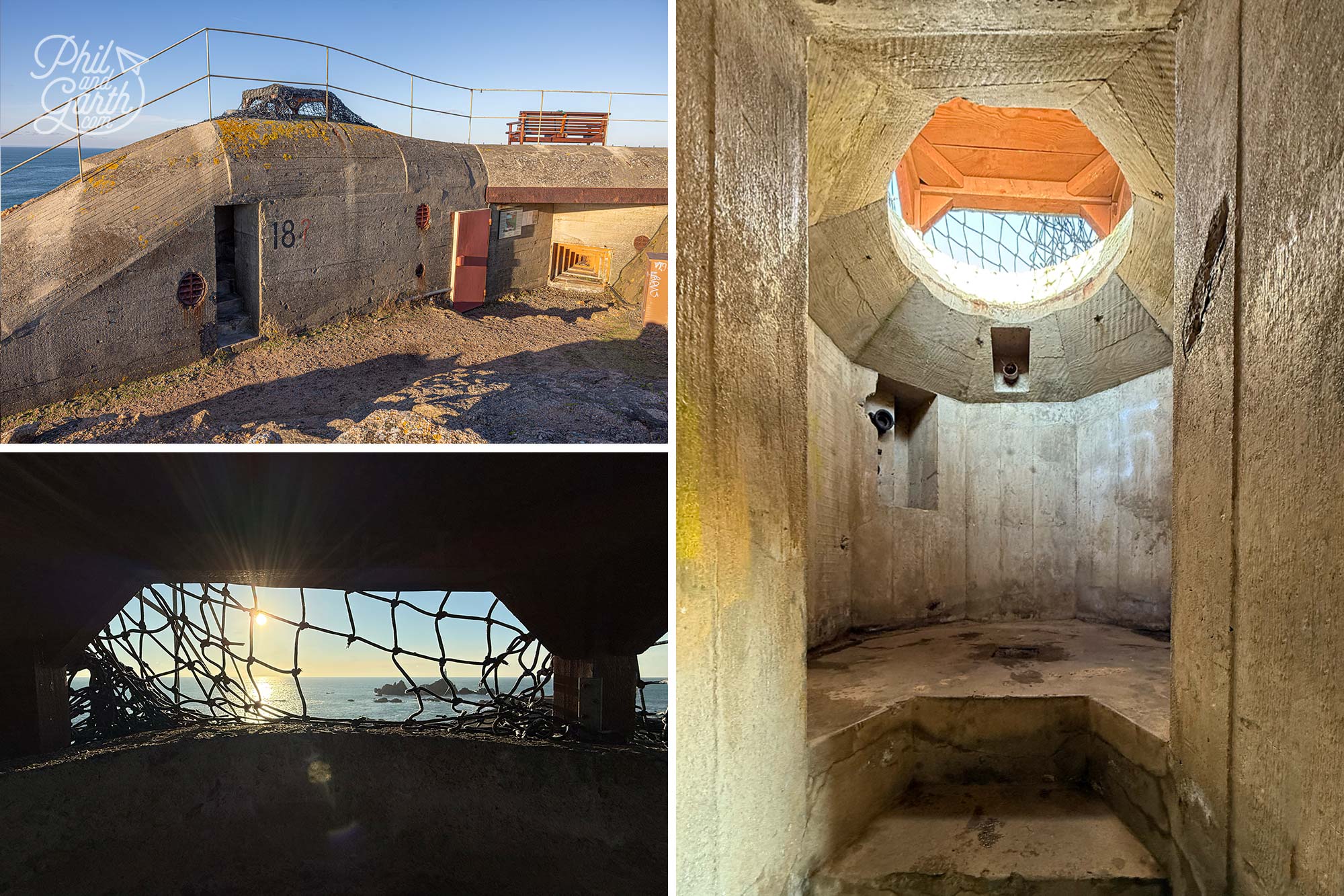 Go inside the German WWII bunkers and fortifications