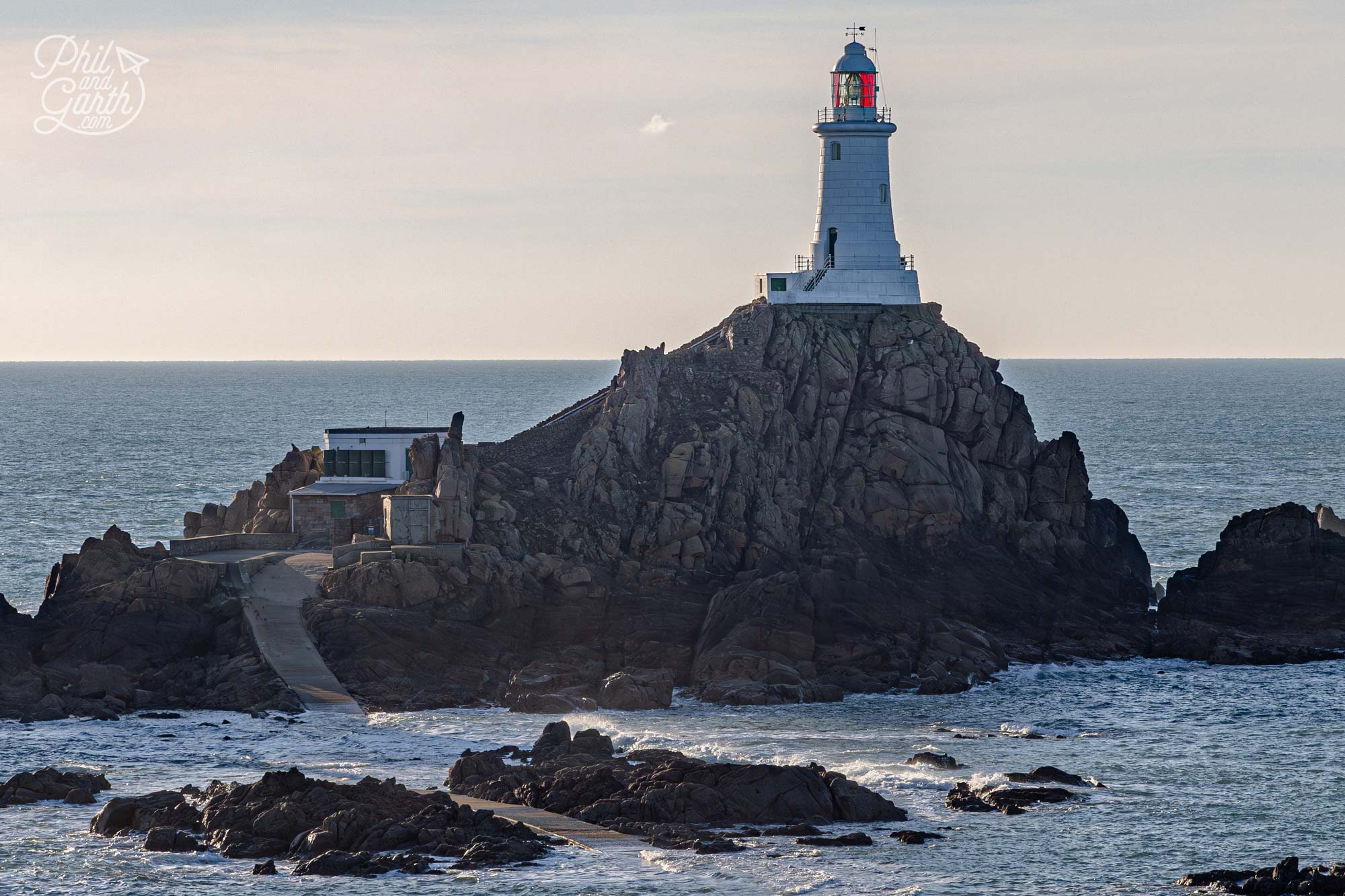 You can walk to Corbière Lighthouse at low tide via the causeway